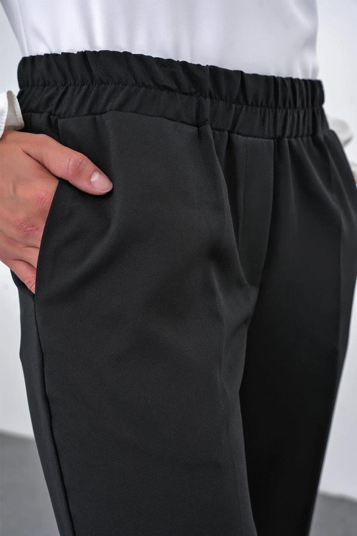 BEL LASTİKLİ CEPLİ COSY PANTOLON
