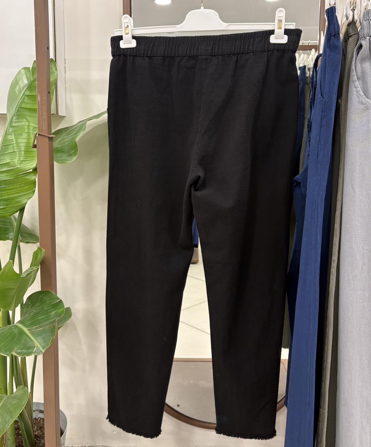 BAĞCIKLI LASTİKLİ PANTOLON