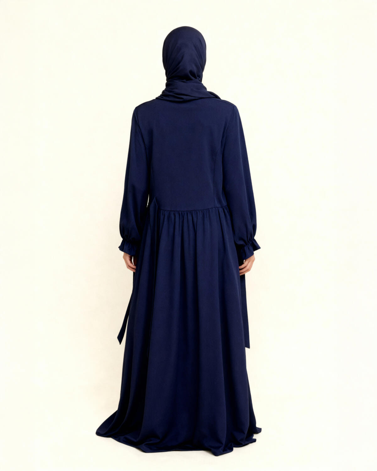 YAN BAĞLAMALI İPEK ELBİSE