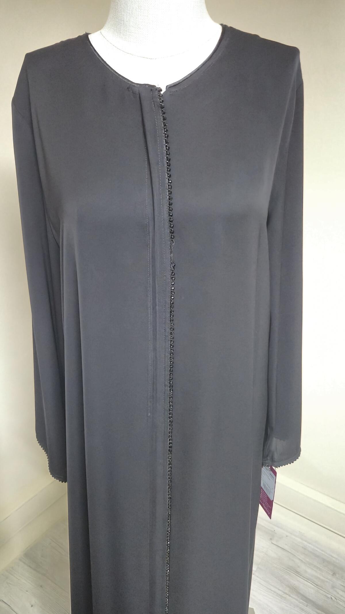 TAŞ DETAYLI DUBAİ FERACE