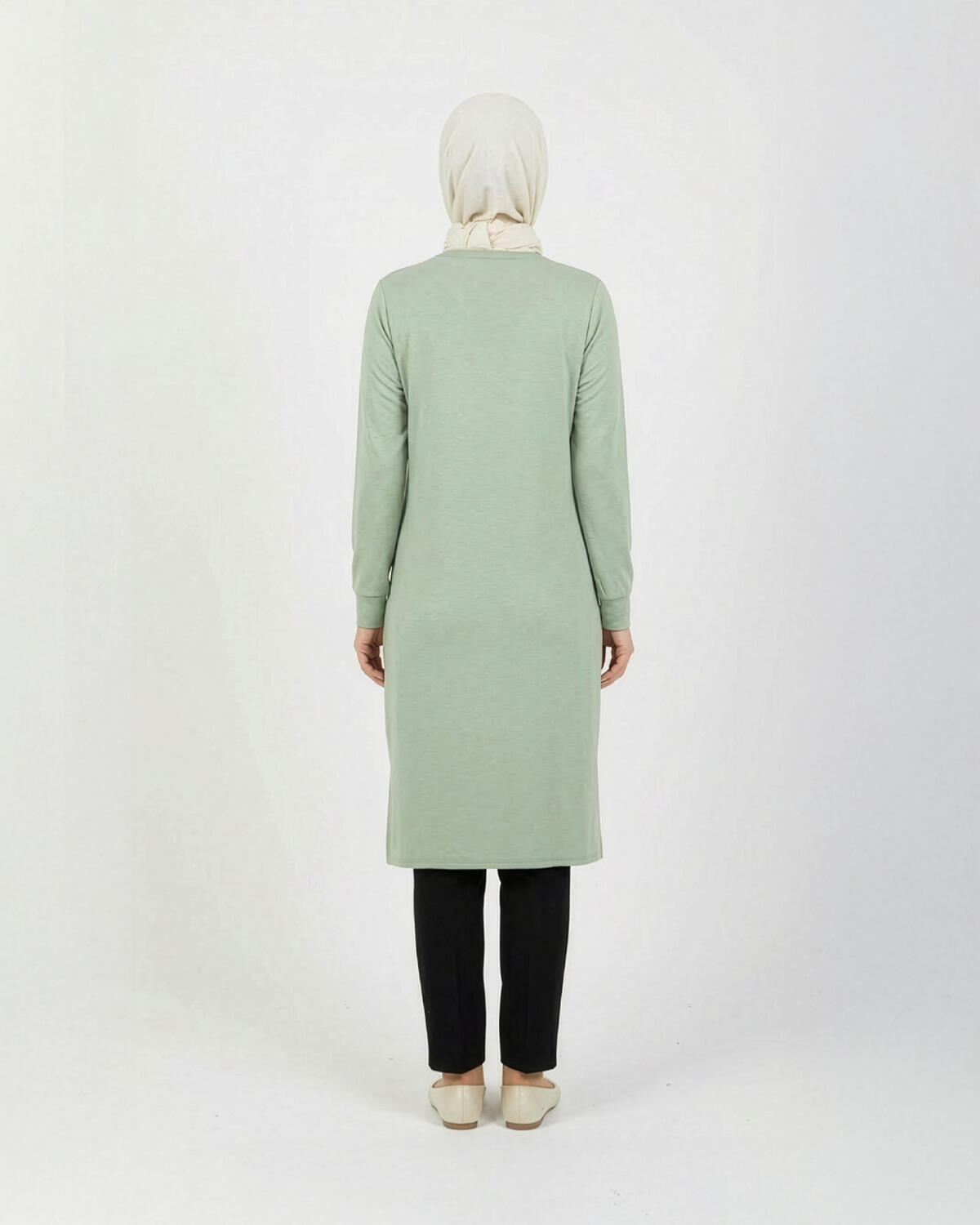 DÜZ RENK KRİSTAL TUNİK