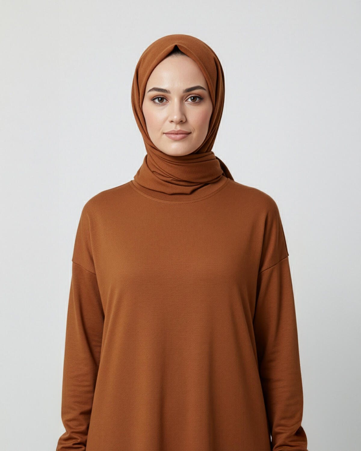 DÜZ RENK KRİSTAL TUNİK