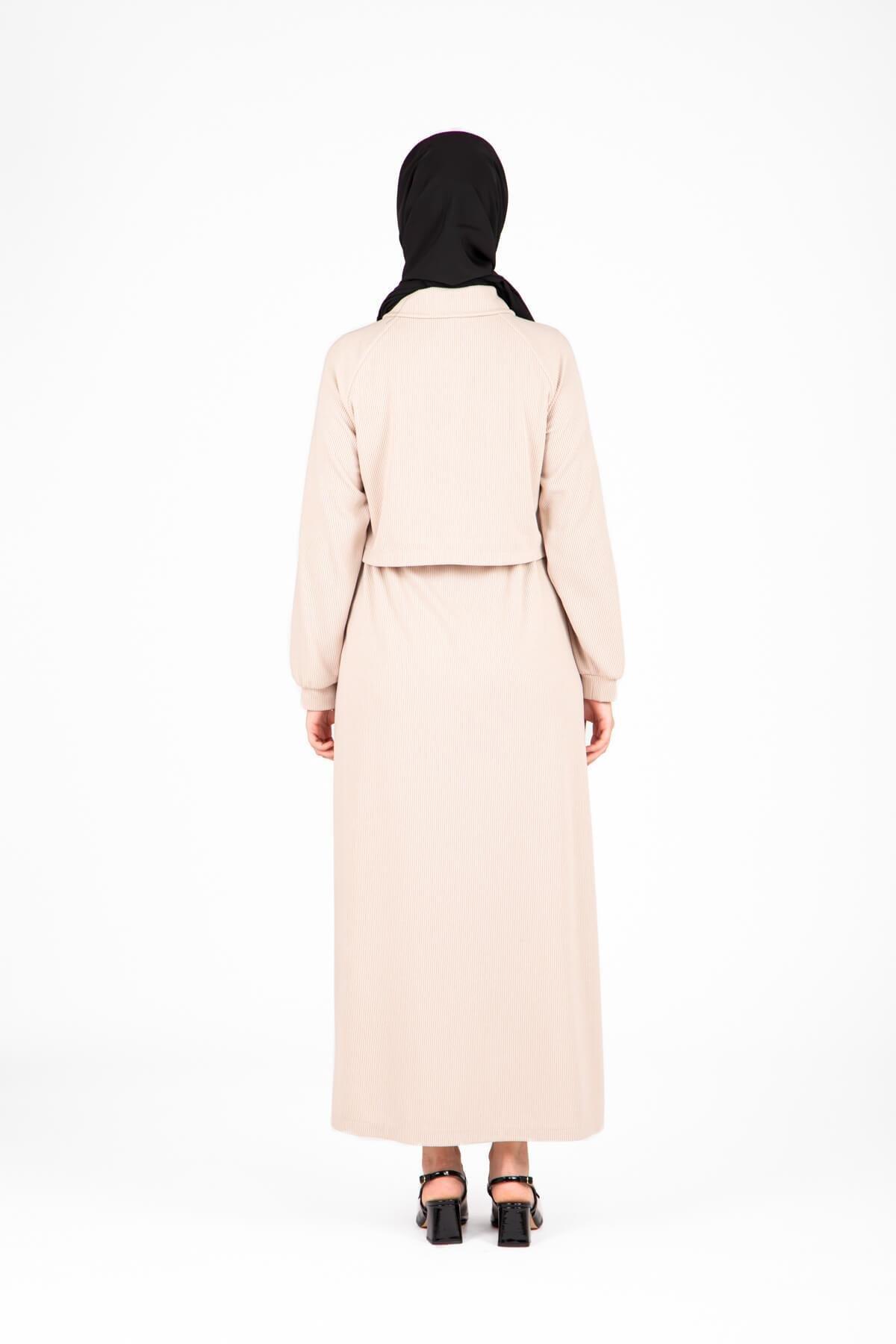 BOLEROLU ÖRME ELBİSE