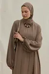 KOLU LASTİKLİ GÜNLÜK ABAYA