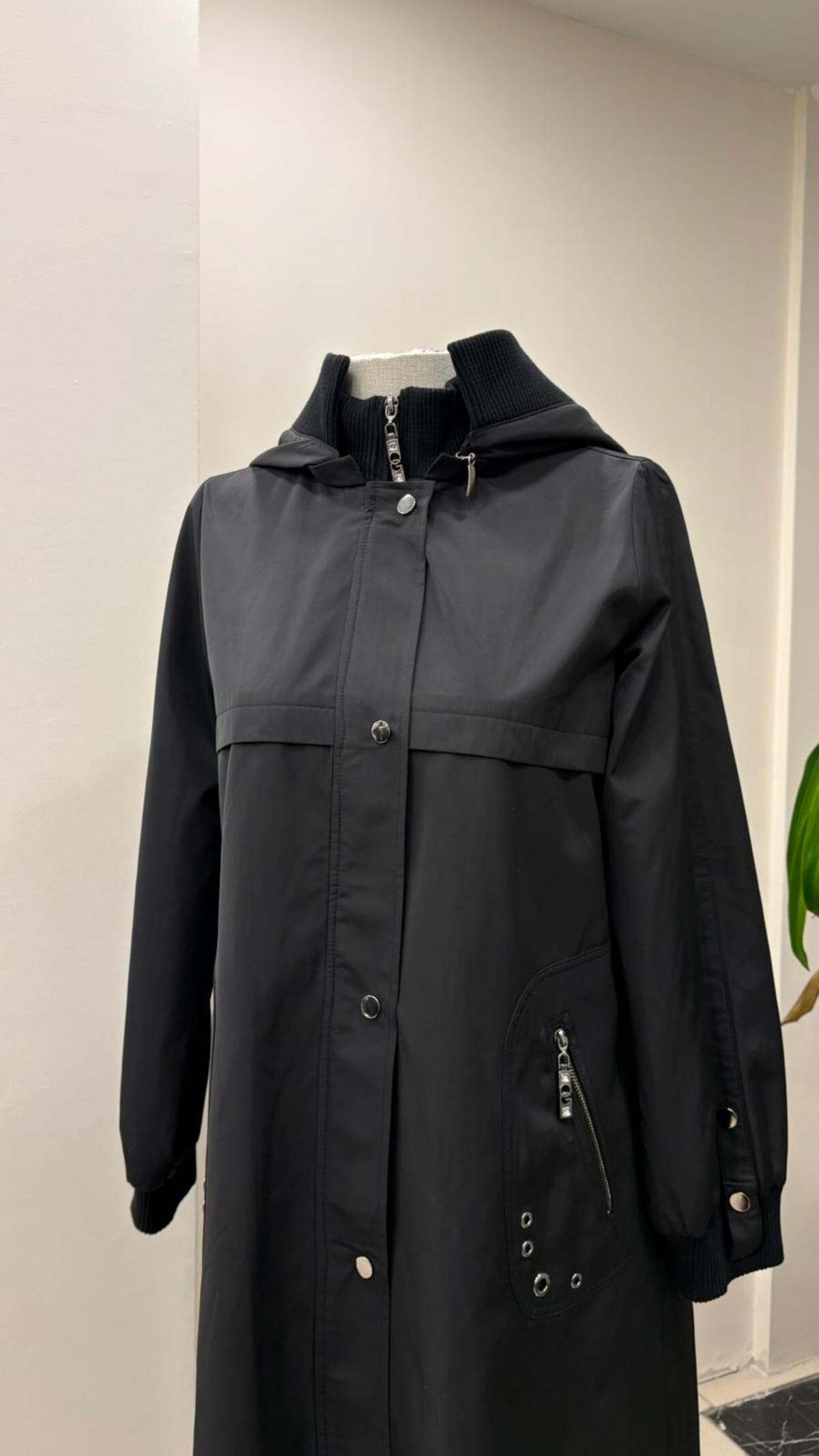 RİBANALI KAPŞONLU MONT