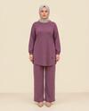 OVAL DETAYLI PANTOLONLU TAKIM
