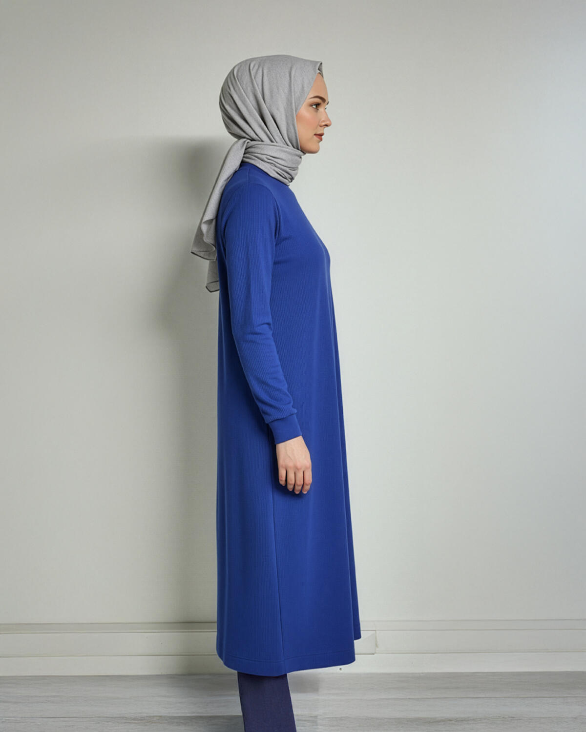 TEK RENK BASIC UZUN TUNİK