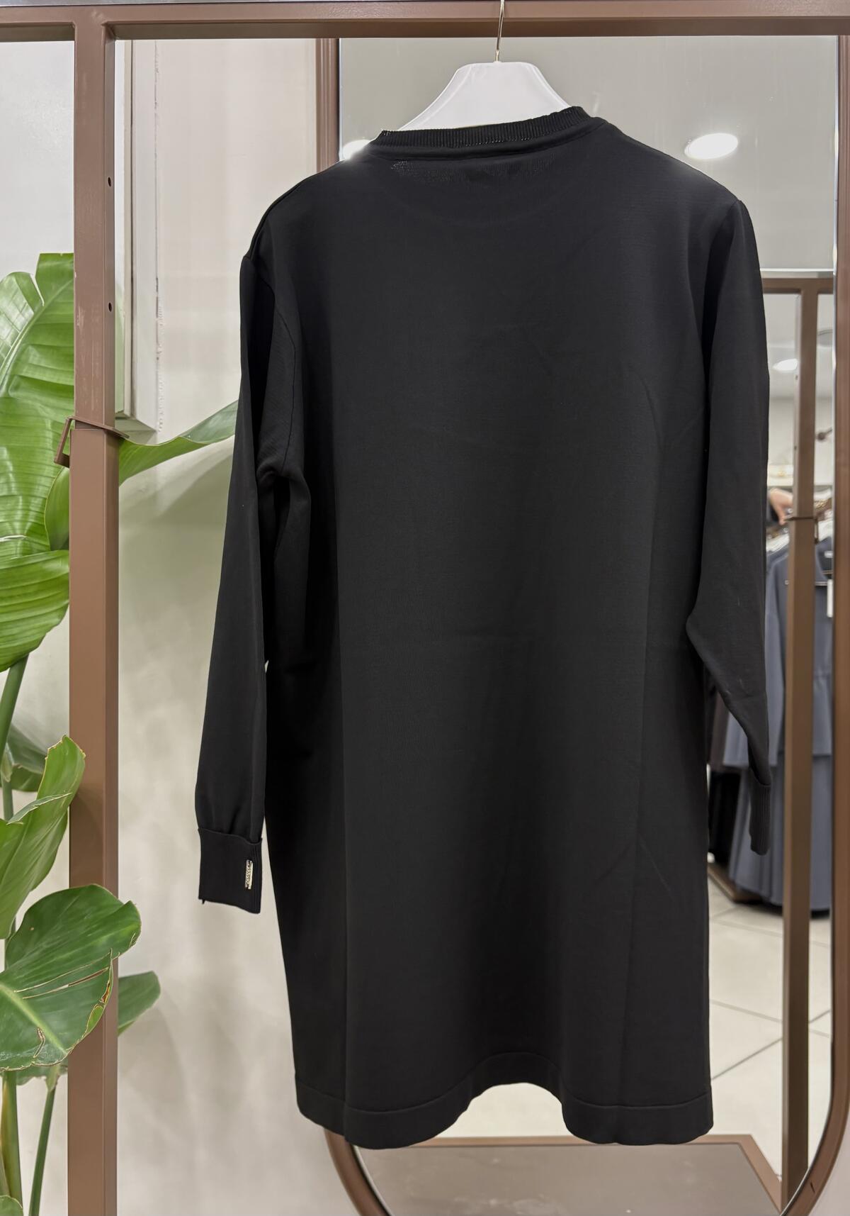 DÜZ RENK LİKRA TUNİK