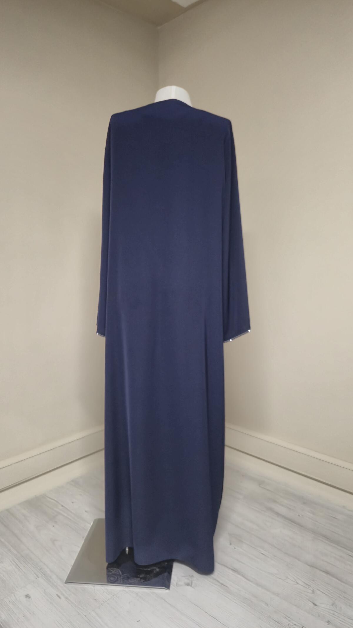 TAŞ DETAYLI DUBAİ FERACE