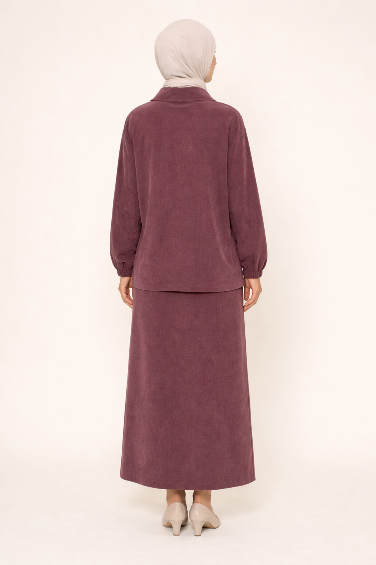 YARIM FERMUARLI TENCEL ETEKLİ TAKIM