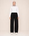 LASTİKLİ TENCEL PANTOLON
