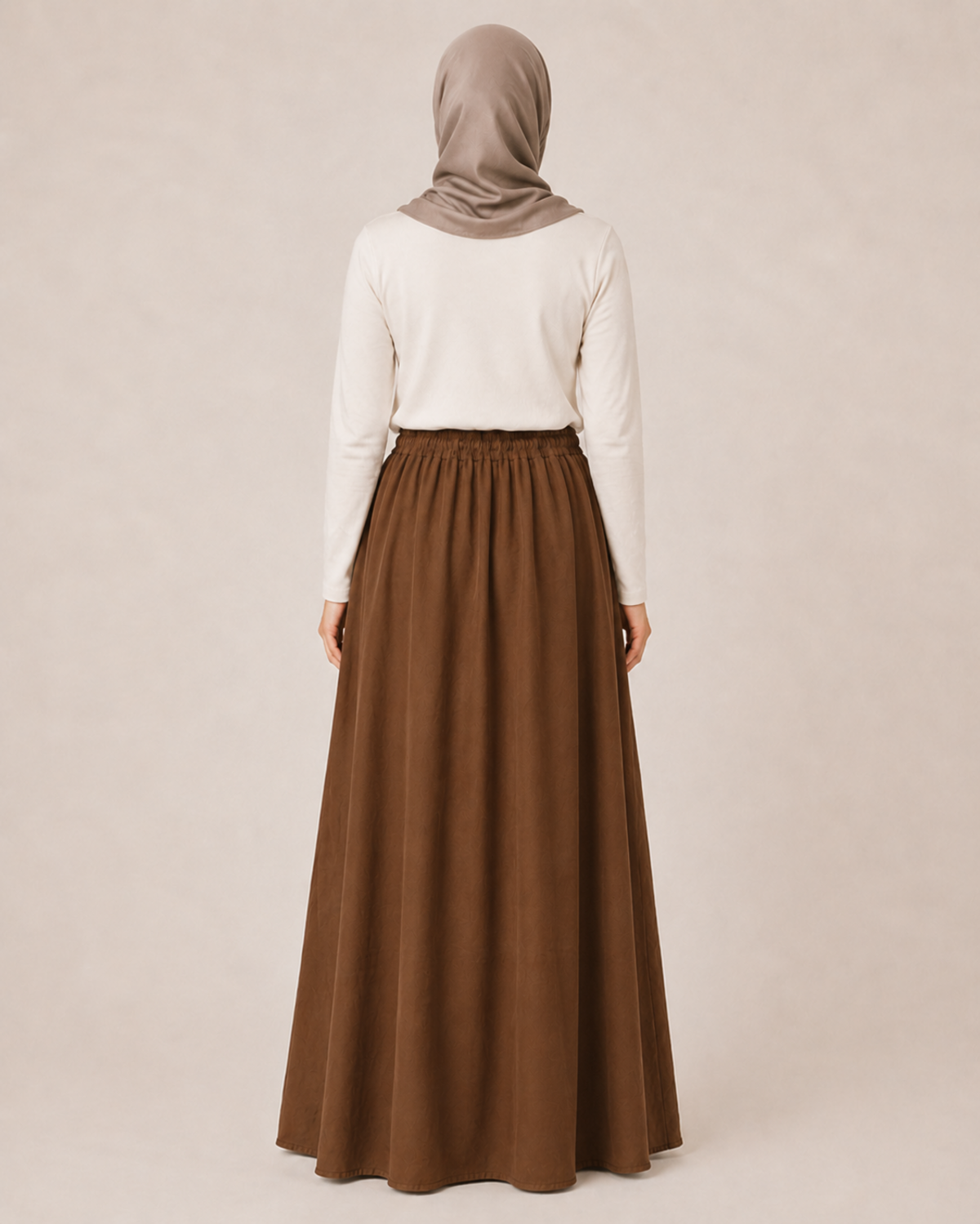 LASTİKLİ TENCEL ETEK