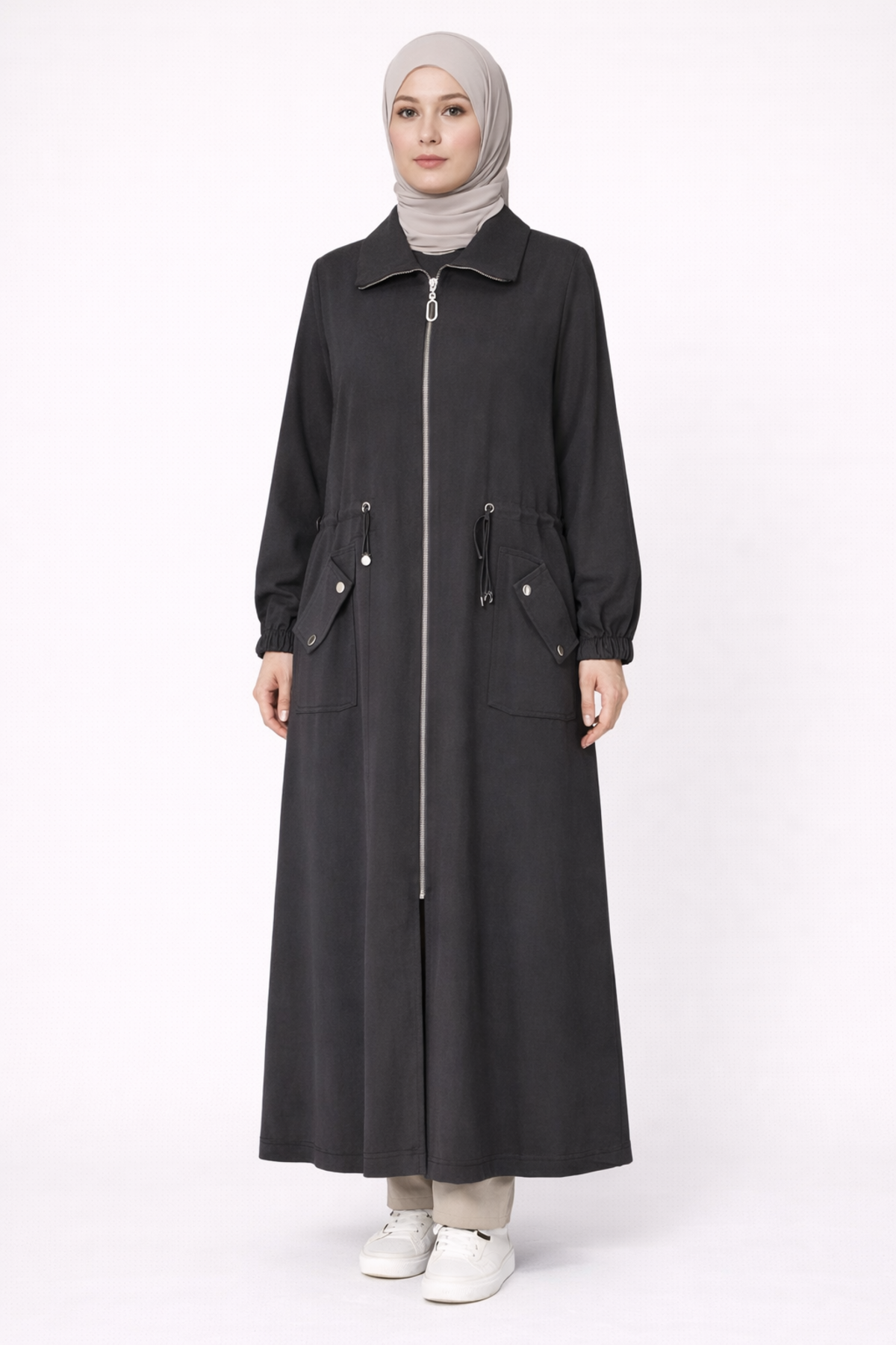 BEL BÜZGÜLÜ CEP DETAYLI KAP