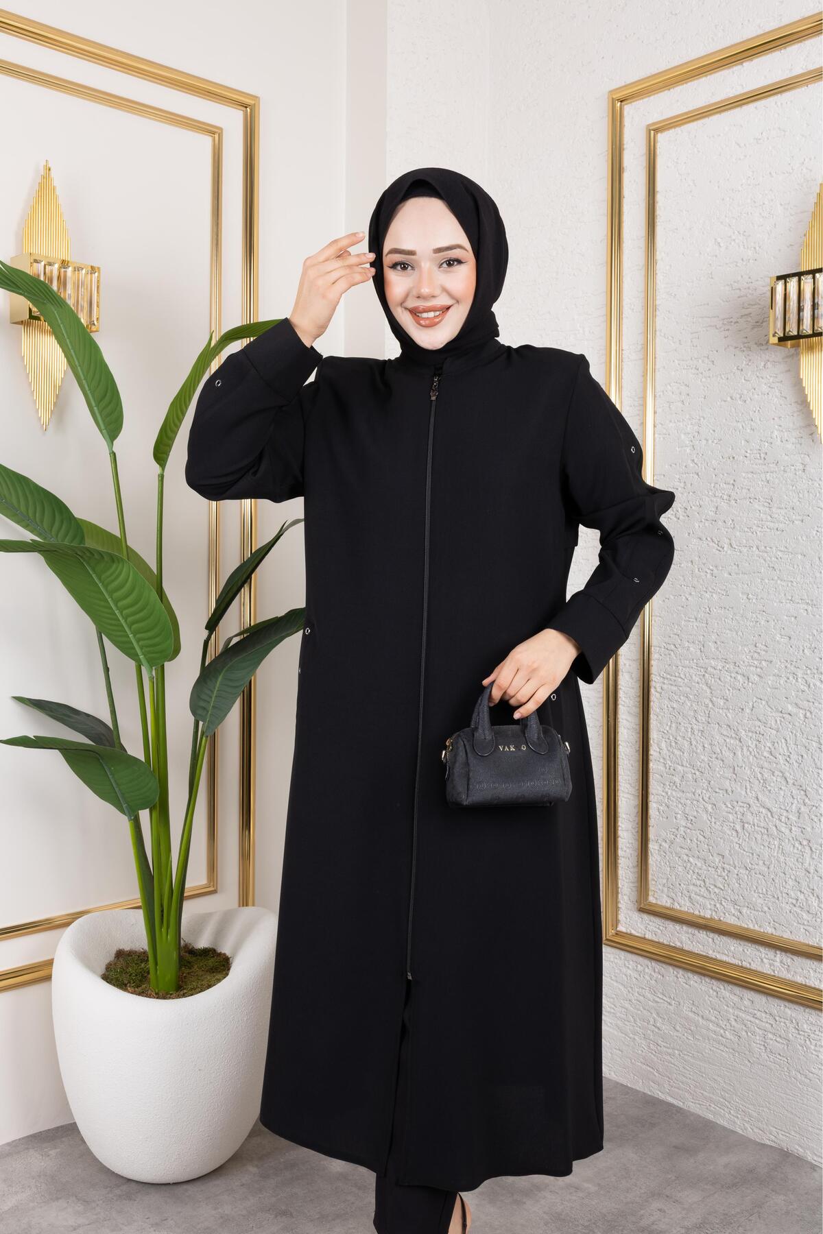 SIRT DETAYLI KUŞGÖZÜ KAP