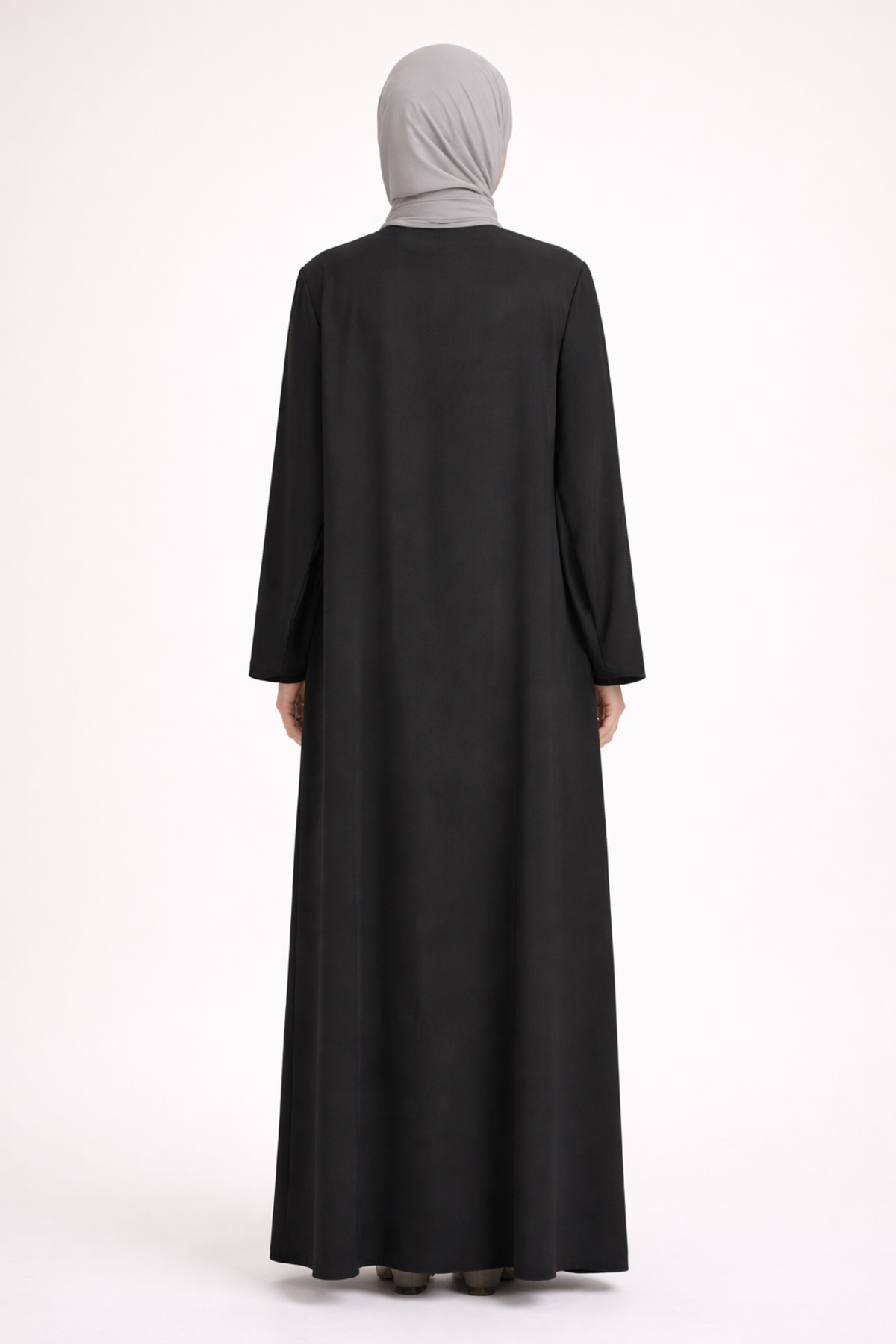 TEK SIRA TAŞ DETAYLI DUBAİ FERACE