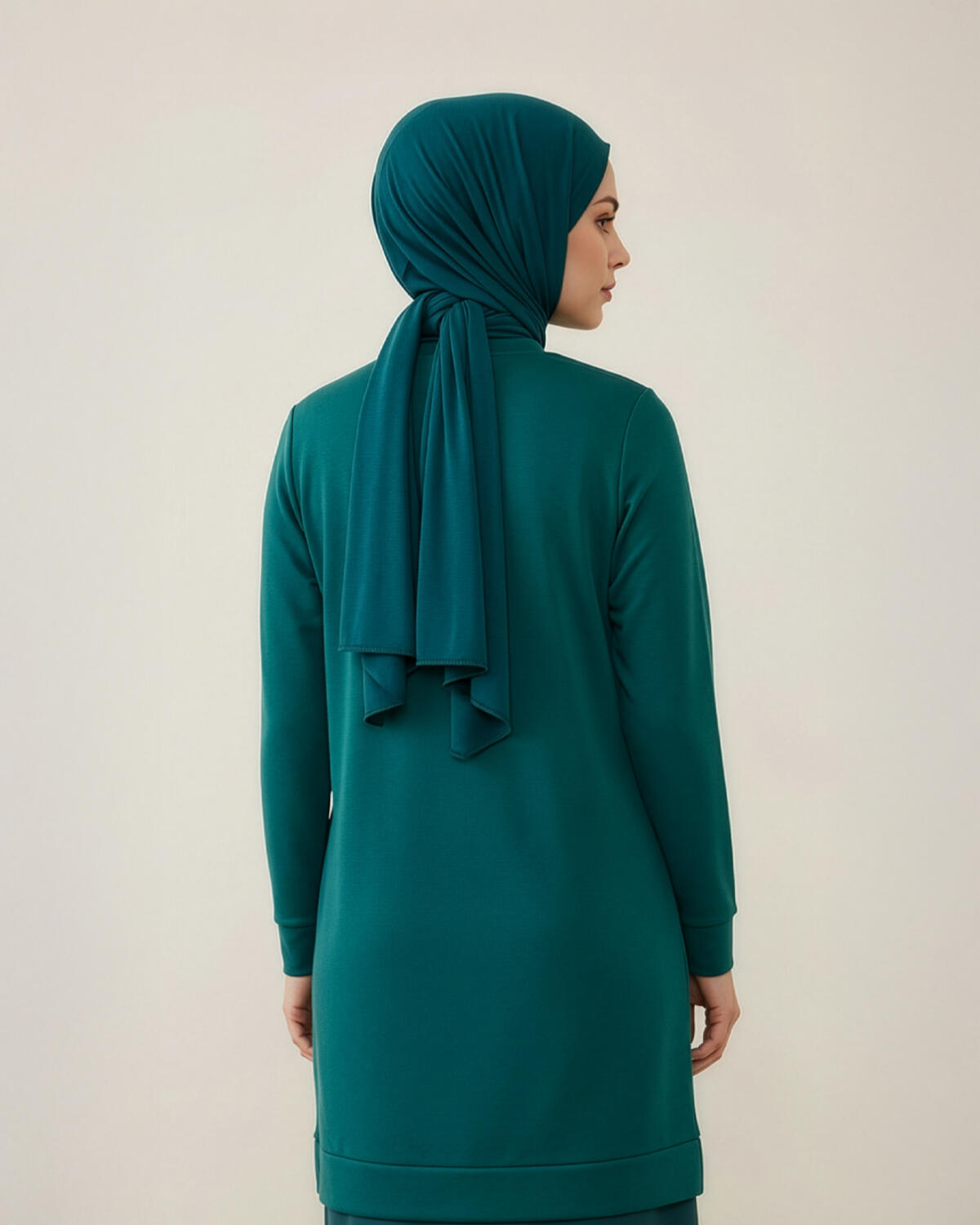 DÜZ RENK KRİSTAL TUNİK