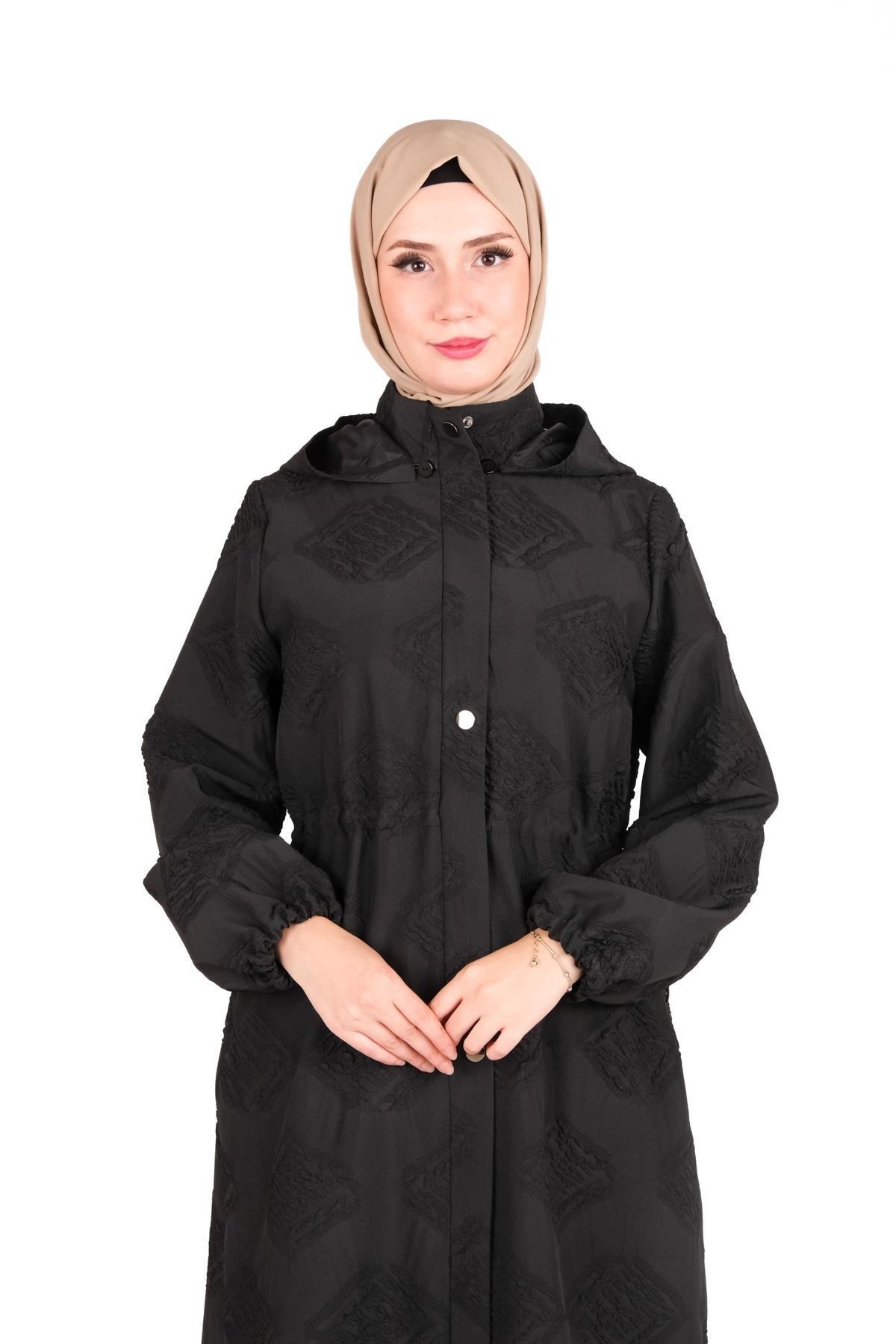 JAKAR DESEN KAPŞONLU KAP