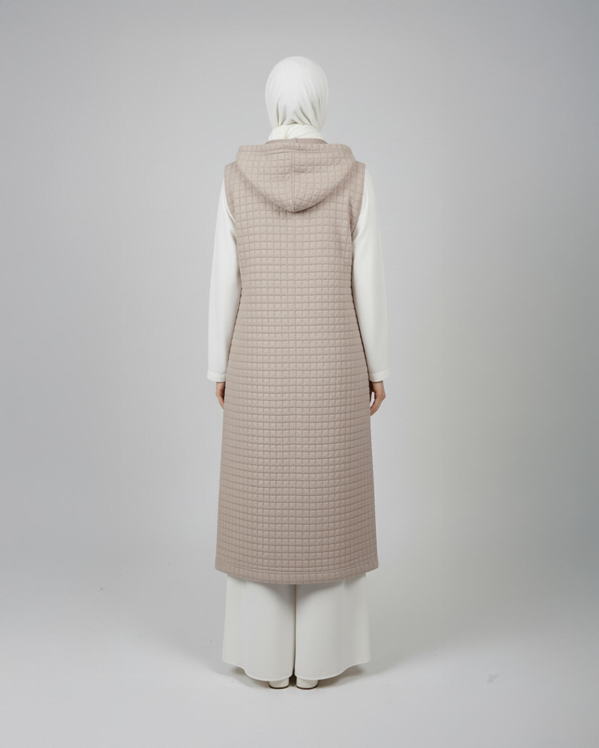 CEP DETAYLI KAPİTONE YELEK