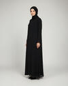 BONCUKLU ŞİFON ABAYA