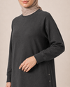 REGLAN KOLLU SWEAT TUNİK İKİ İPLİK
