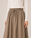 LASTİKLİ TENCEL ETEK