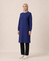 REGLAN KOLLU SWEAT TUNİK İKİ İPLİK