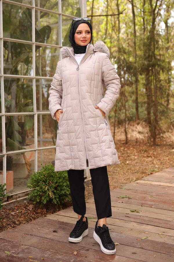 DİKDÖRTGEN DESENLİ ŞİŞME MONT