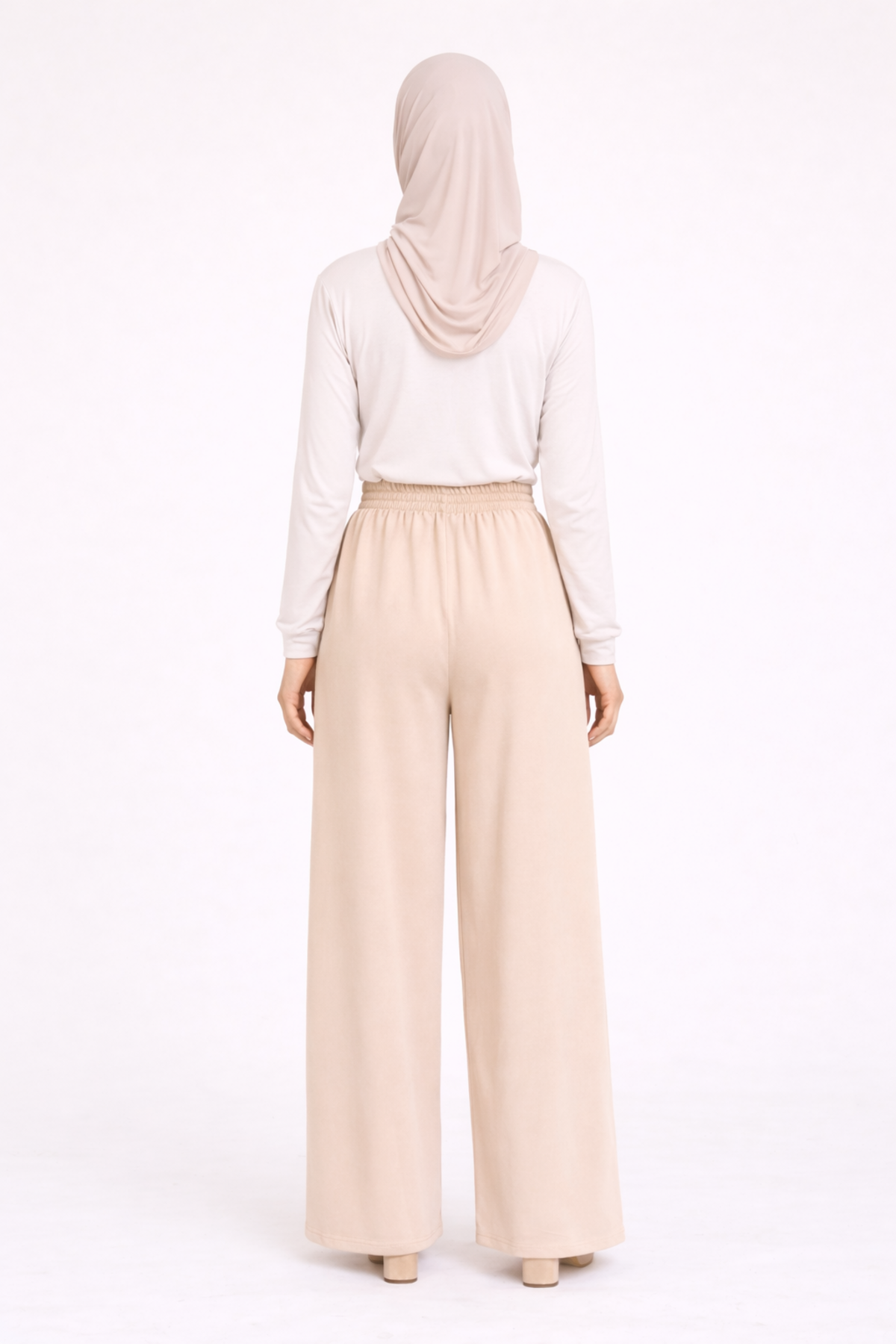 LASTİKLİ PANTOLON ETEK