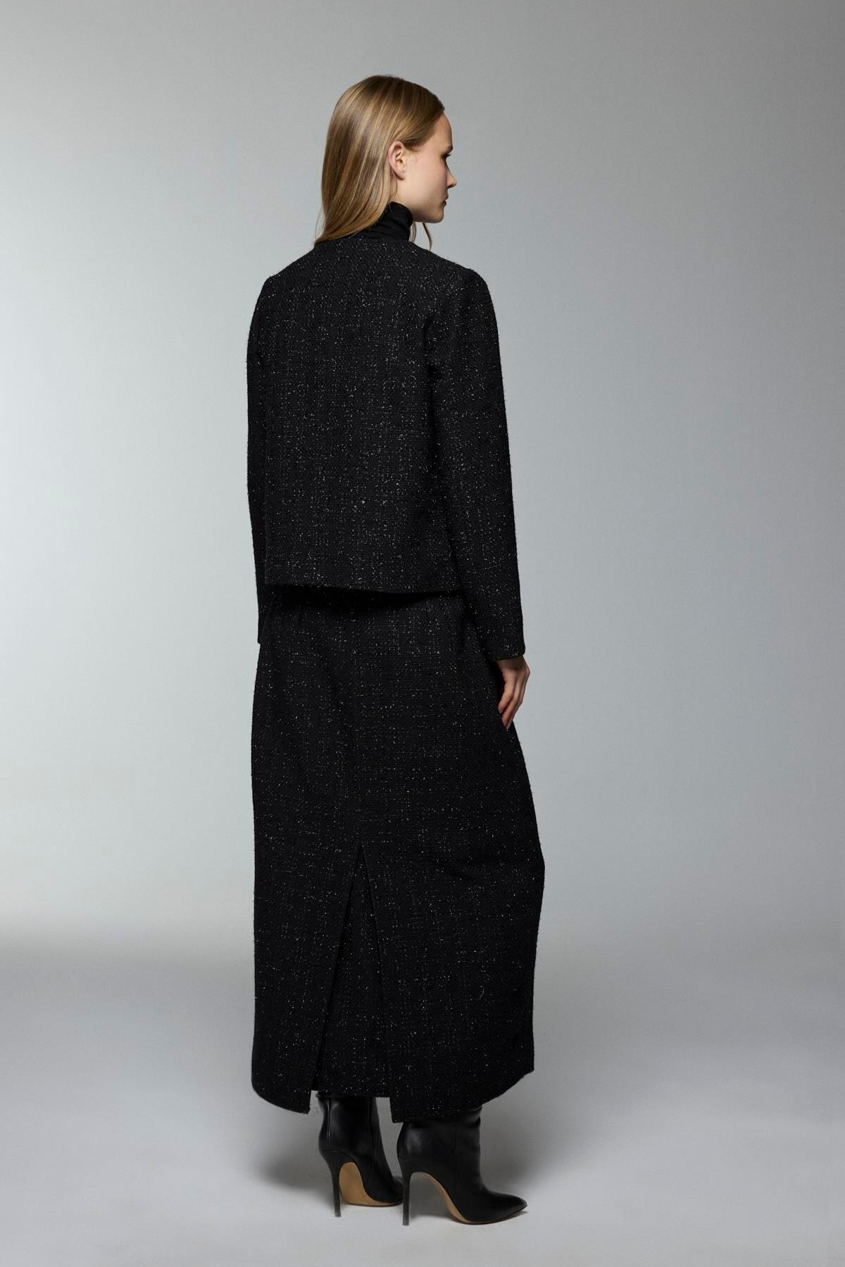 EKOSE DETAYLI CEKETLİ TAKIM