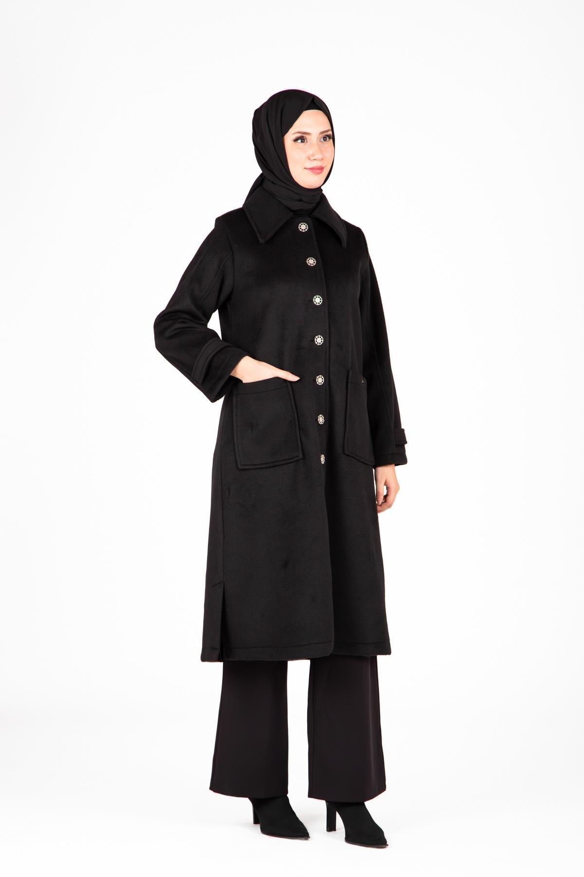 TORBA CEP DÜĞMELİ KAŞE KABAN