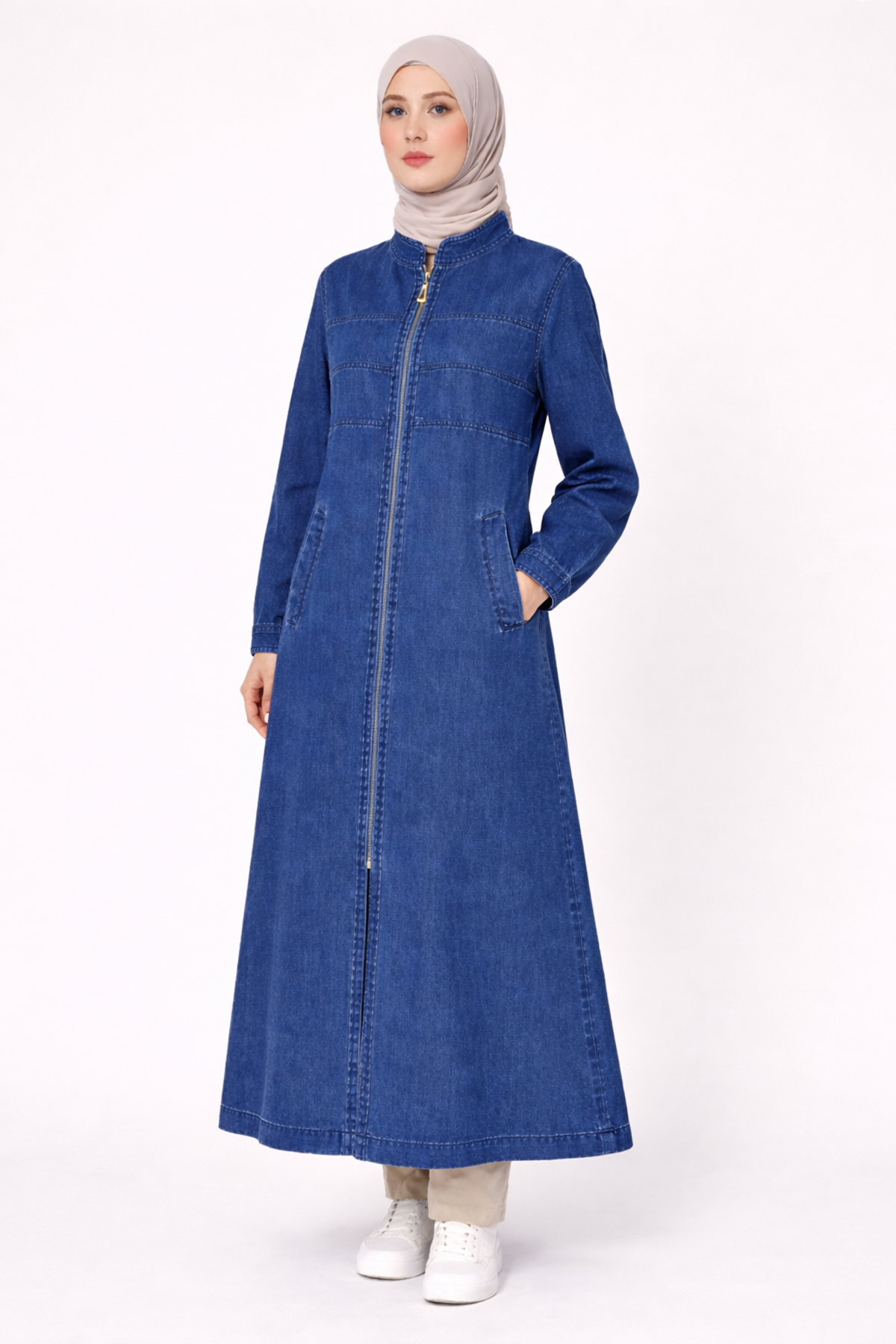 ÖN KESİKLİ TENCEL KAP