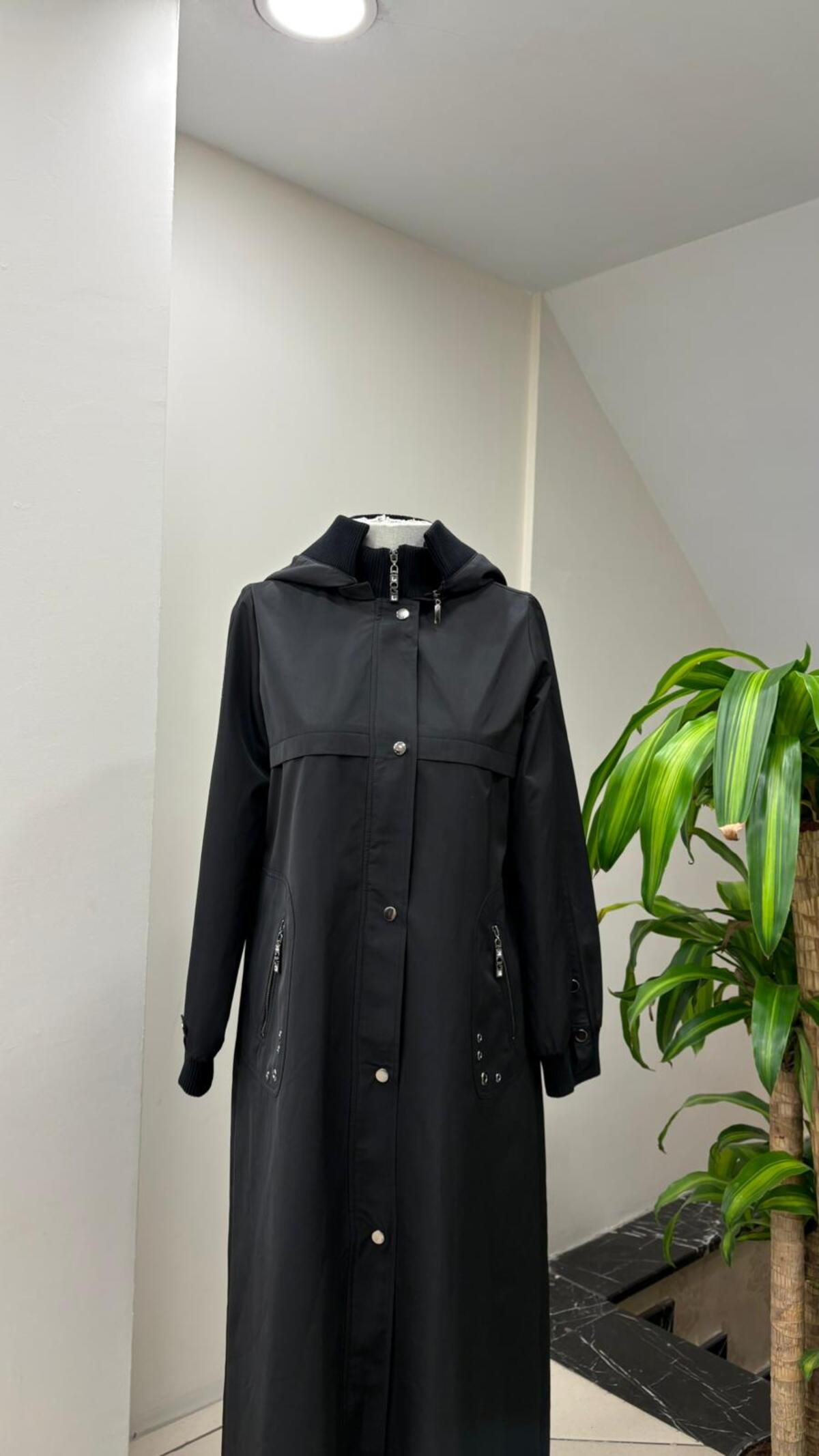 RİBANALI KAPŞONLU MONT