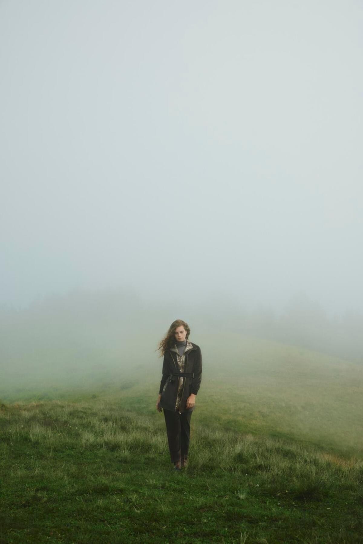 LEOPAR DETAYLI KUŞAKLI CEKET