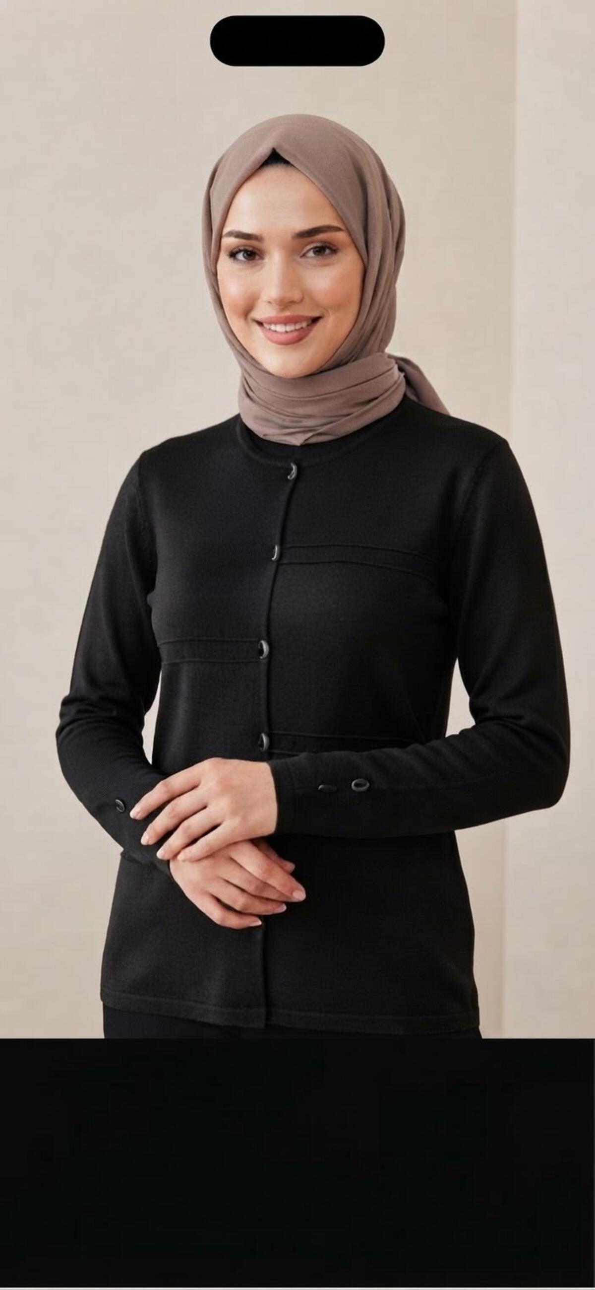 DİKİŞ DETAYLI BLUZ
