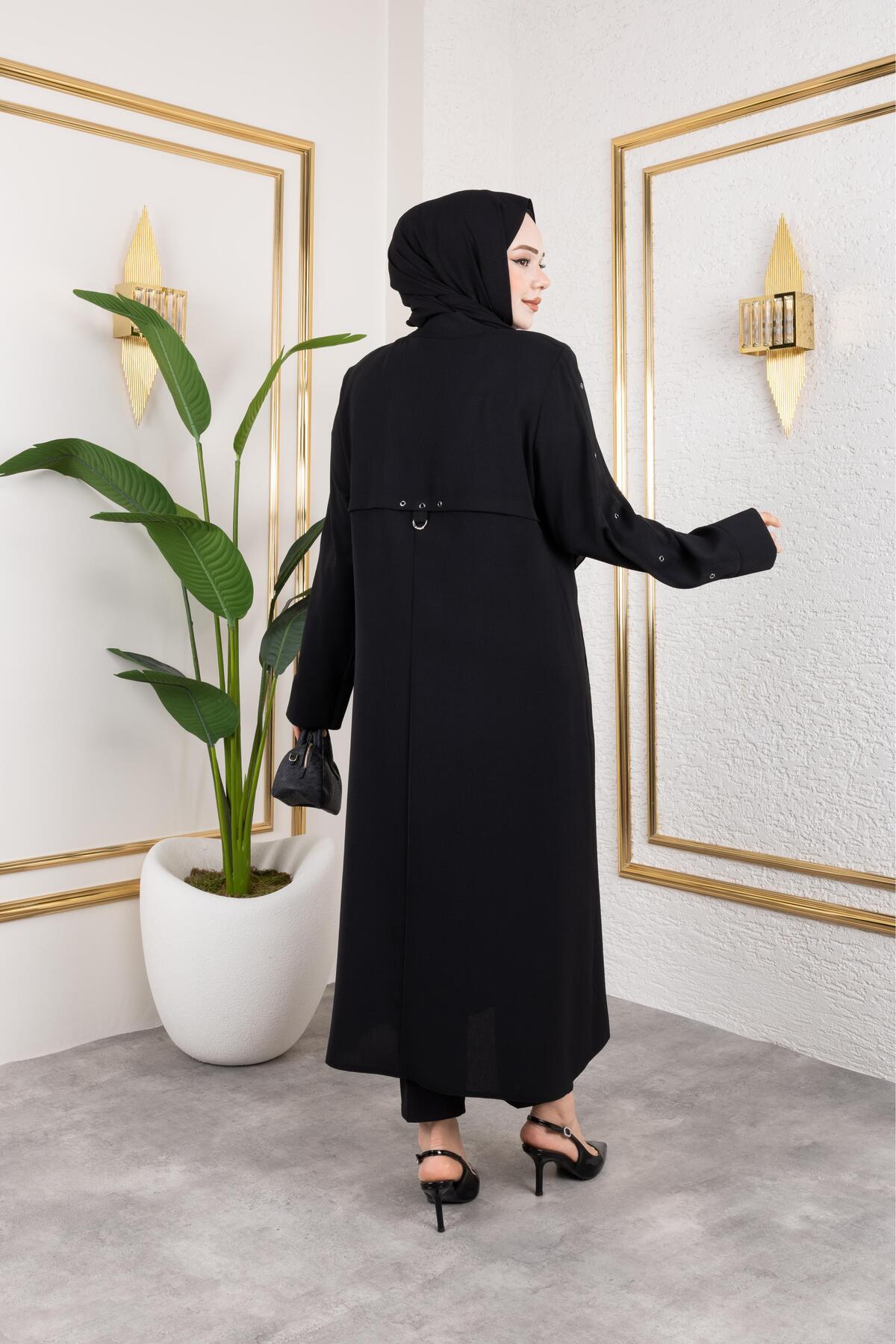 SIRT DETAYLI KUŞGÖZÜ KAP