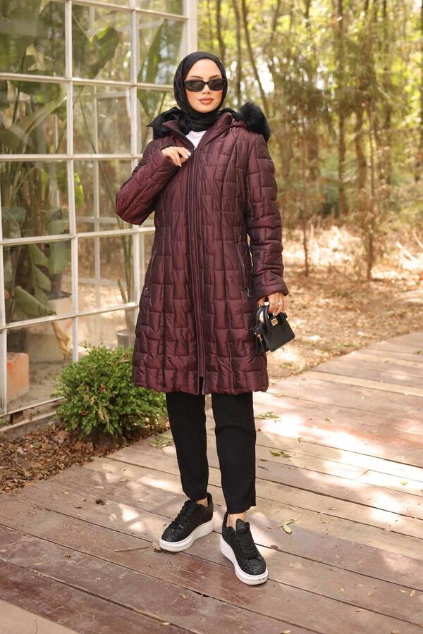 DİKDÖRTGEN DESENLİ ŞİŞME MONT