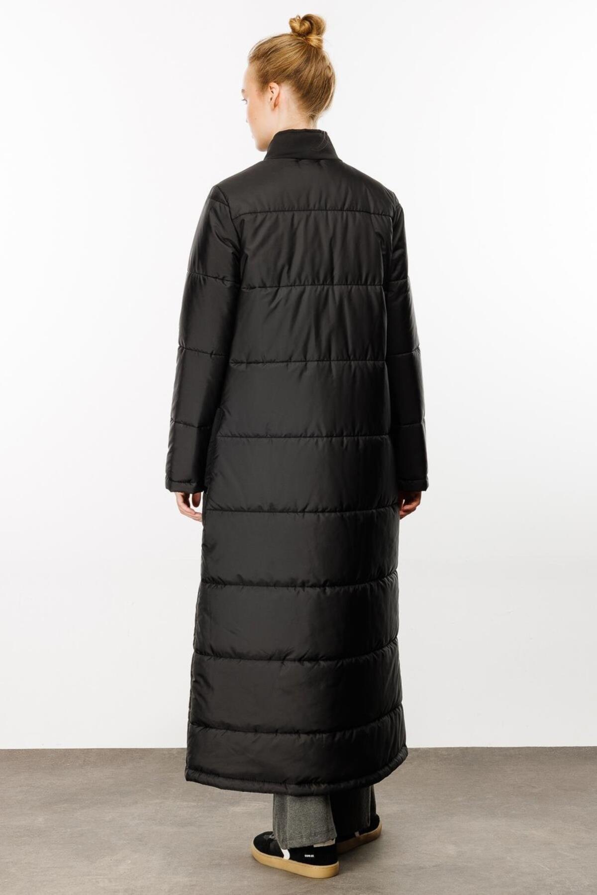 PATCHWORK DETAYLI FERMUARLI MONT