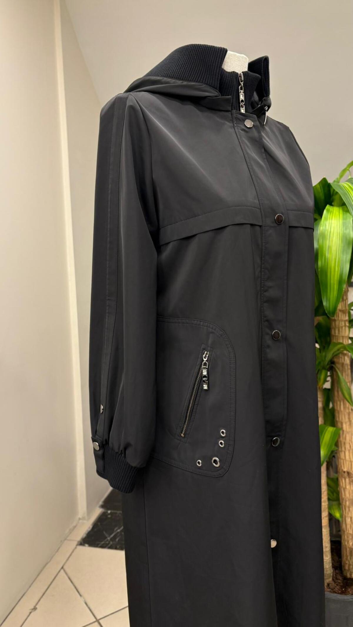 RİBANALI KAPŞONLU MONT