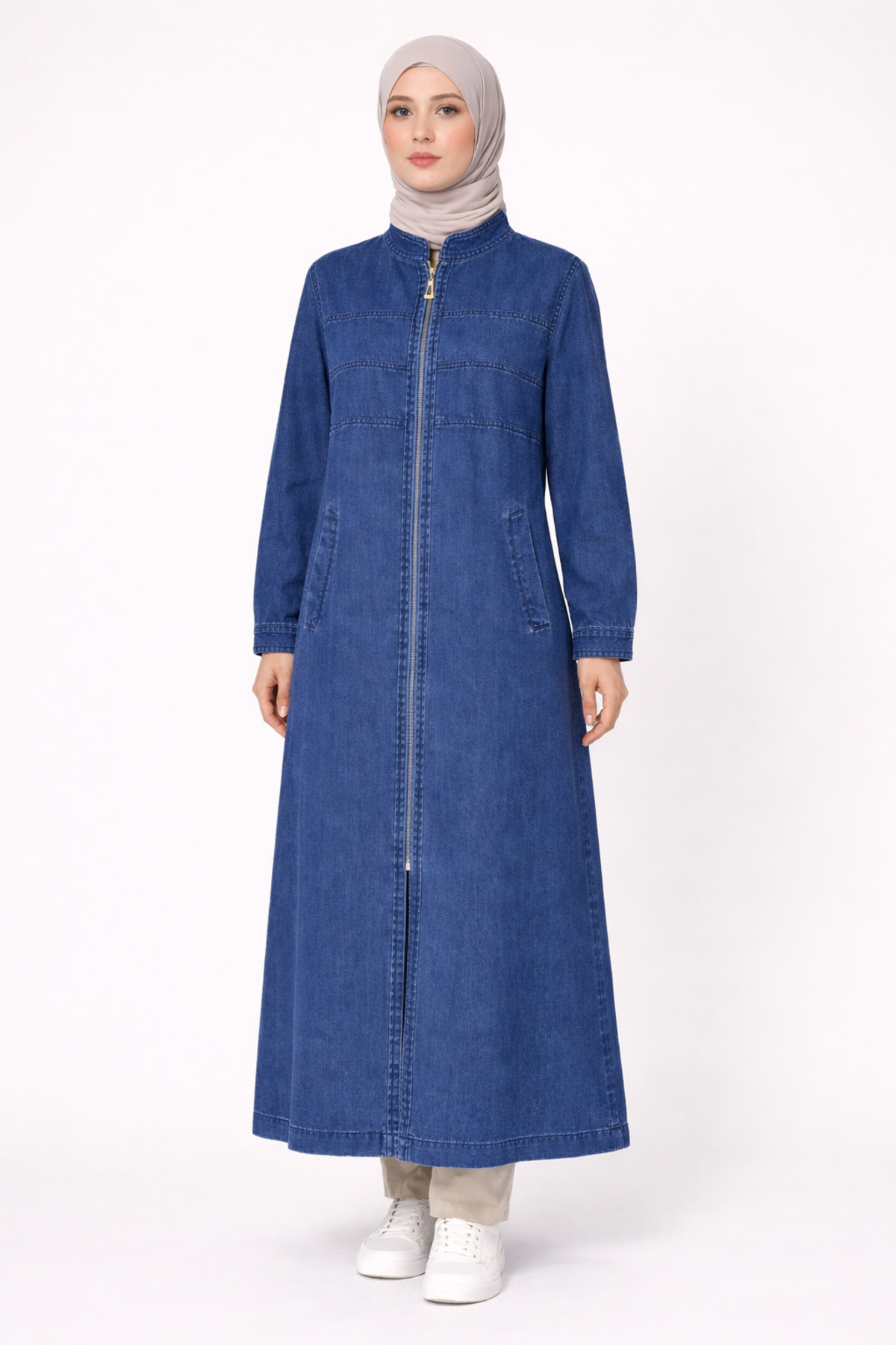 ÖN KESİKLİ TENCEL KAP