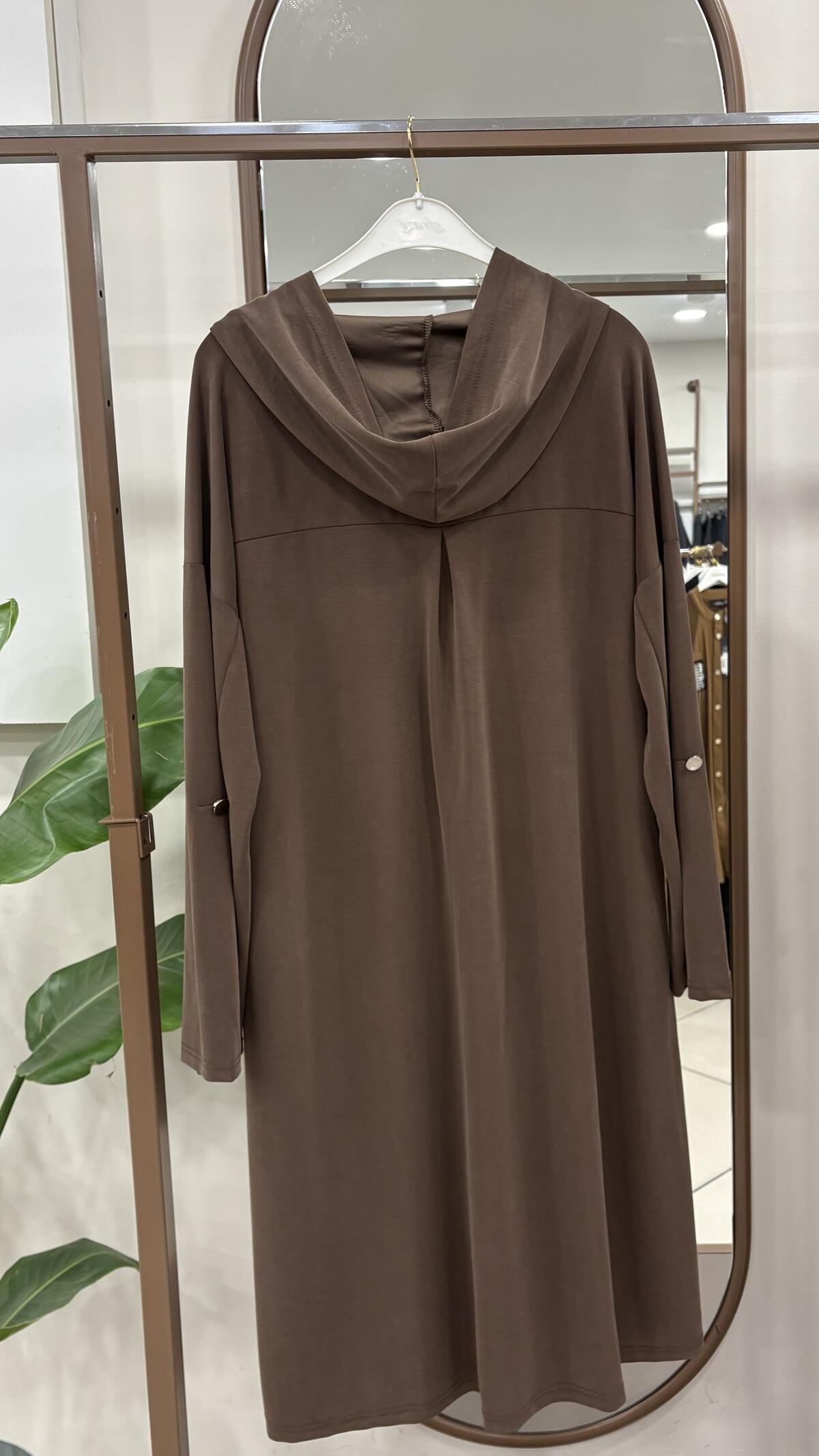 KAPŞONLU CEPLİ DÜĞME DETAYLI KAP