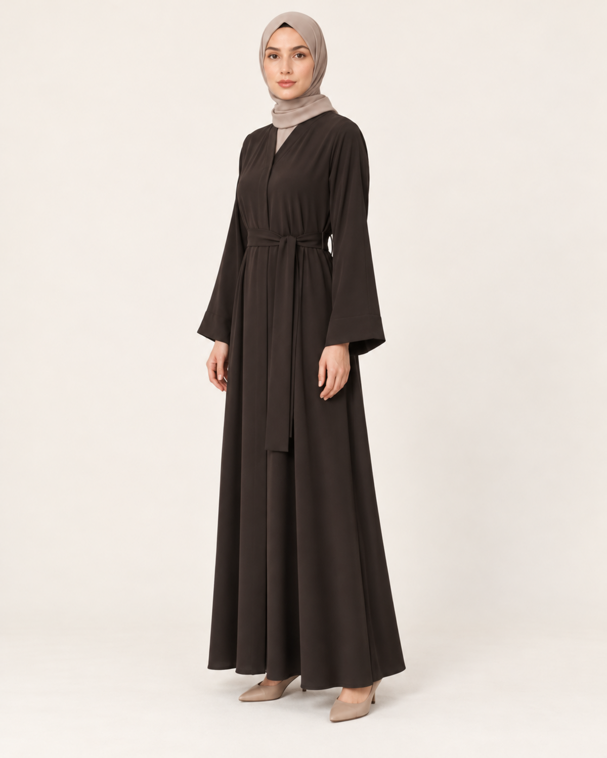 ÇITÇITLI MEDİNE İPEĞİ ABAYA