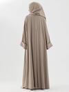KOL MANŞETLİ MEDİNE İPEĞİ ABAYA