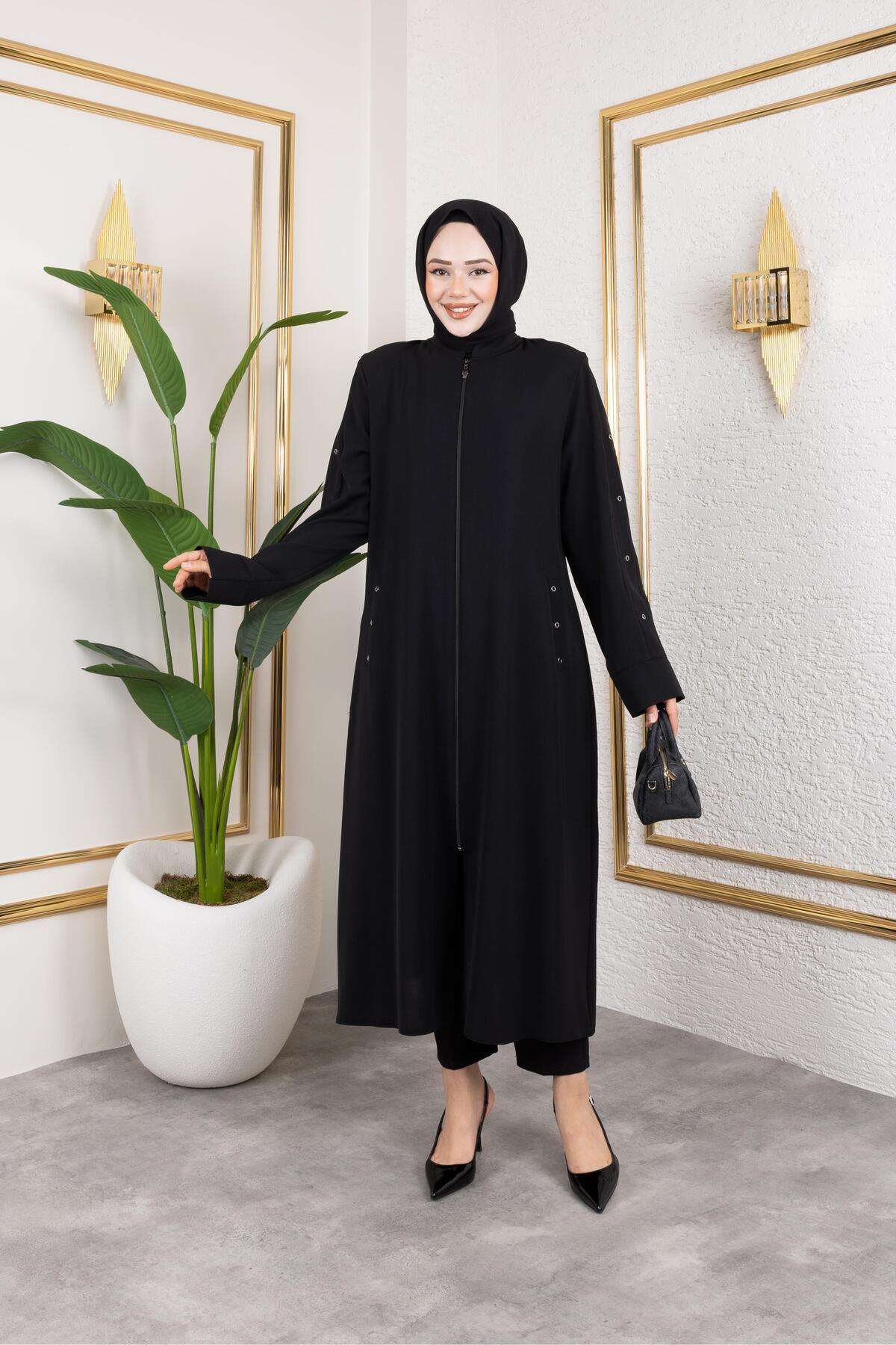 SIRT DETAYLI KUŞGÖZÜ KAP