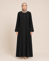 OVAL CEPLİ ÇIT ÇIT DETAYLI FERACE
