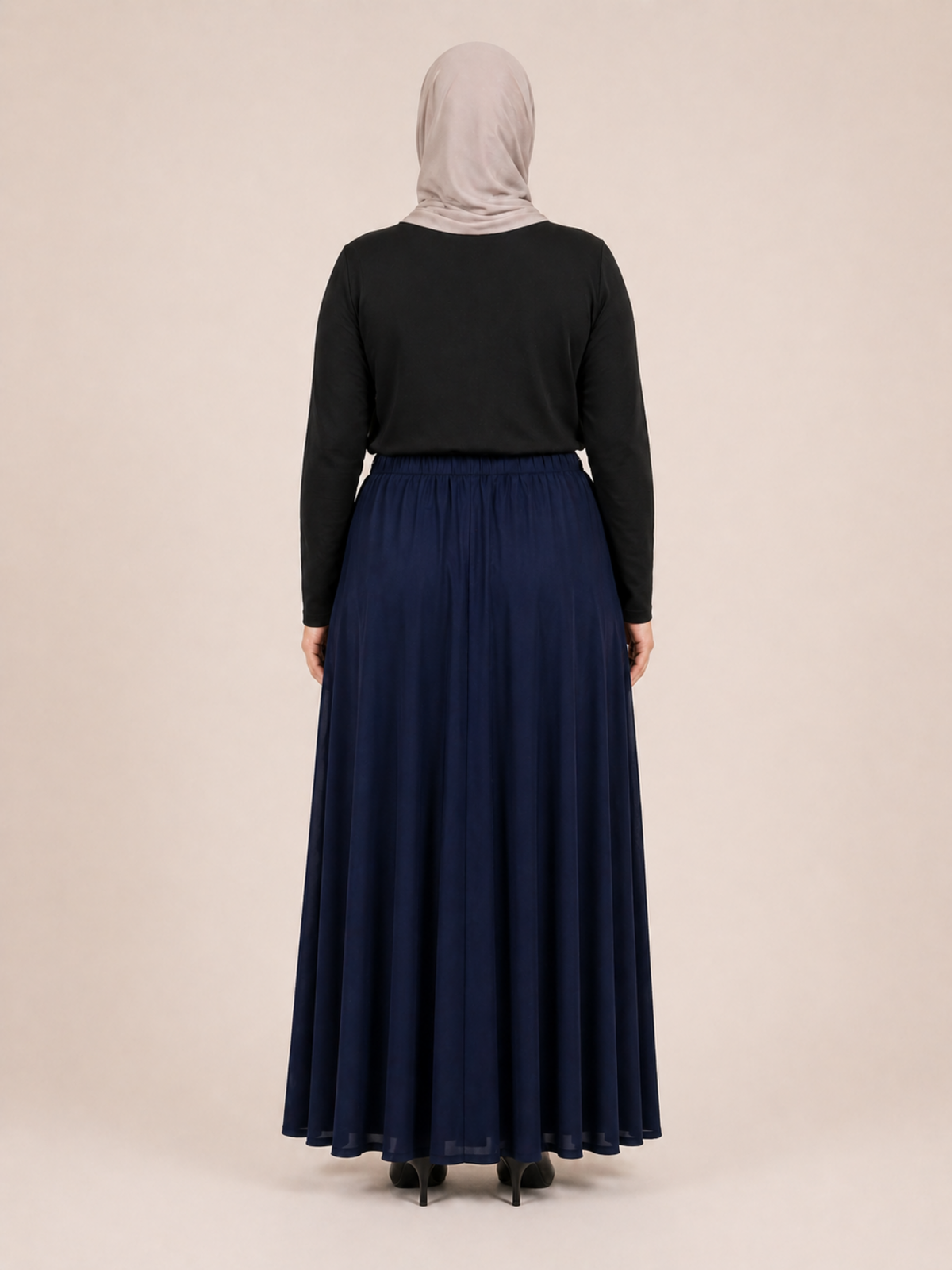 LASTİKLİ TAŞLI ETEK