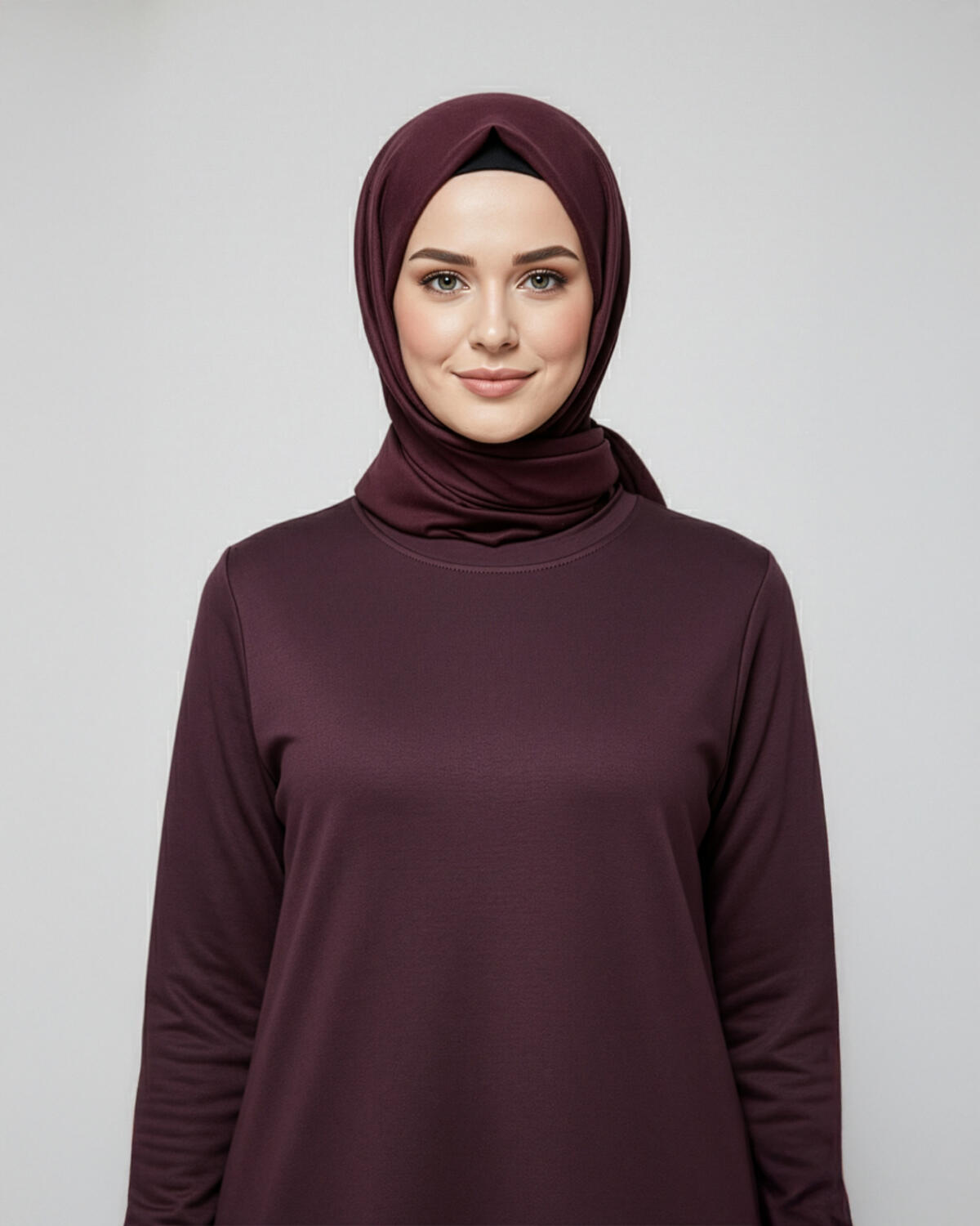 DÜZ RENK KRİSTAL TUNİK