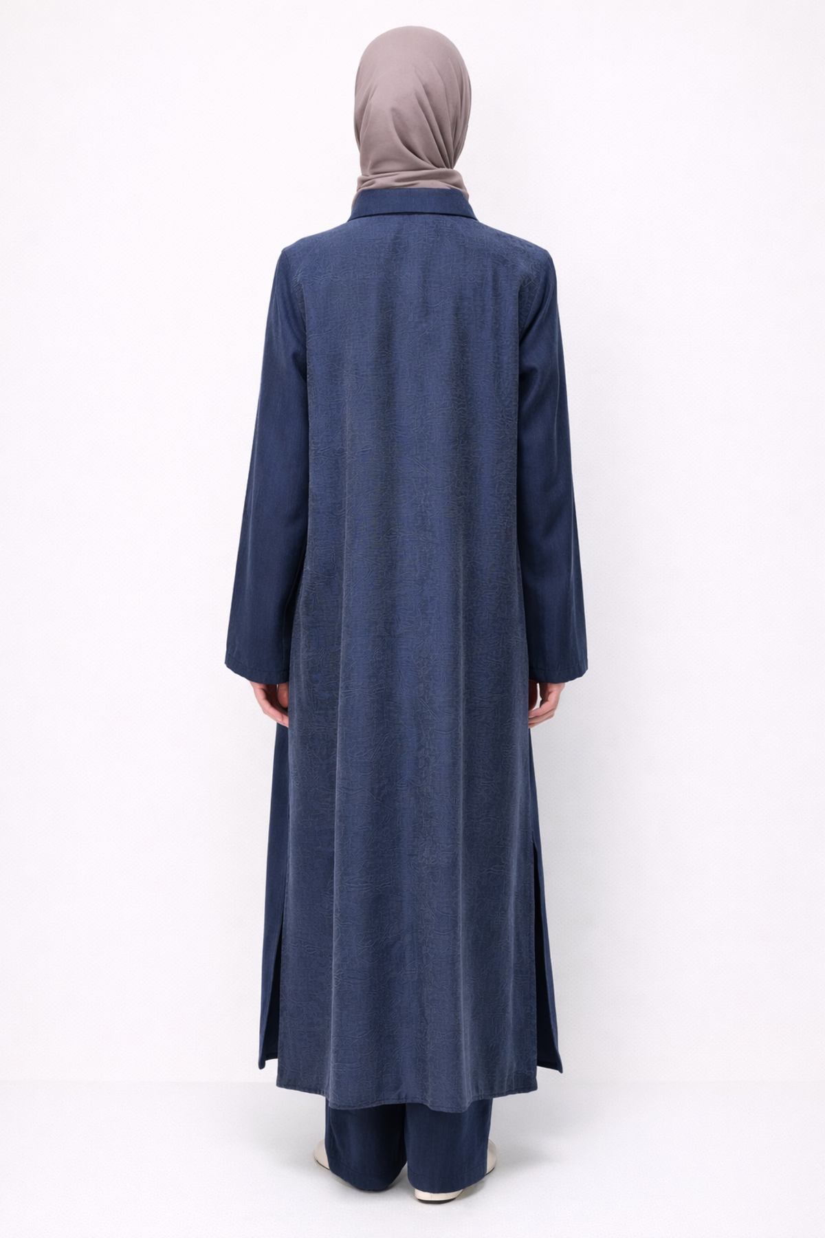 DİKİŞLİ CEP DESENLİ PANTOLONLU TAKIM