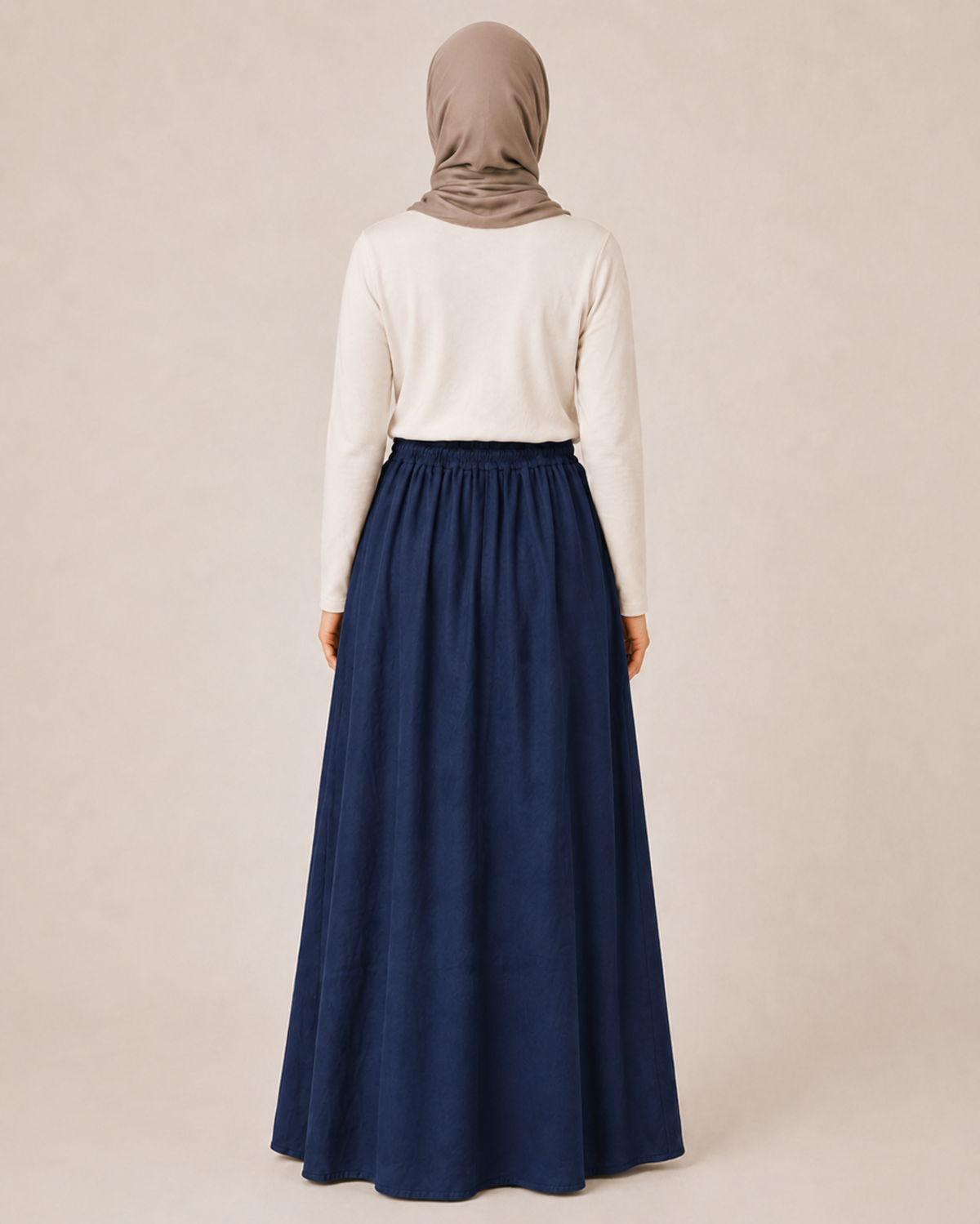 LASTİKLİ TENCEL ETEK