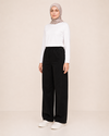 LASTİKLİ TENCEL PANTOLON
