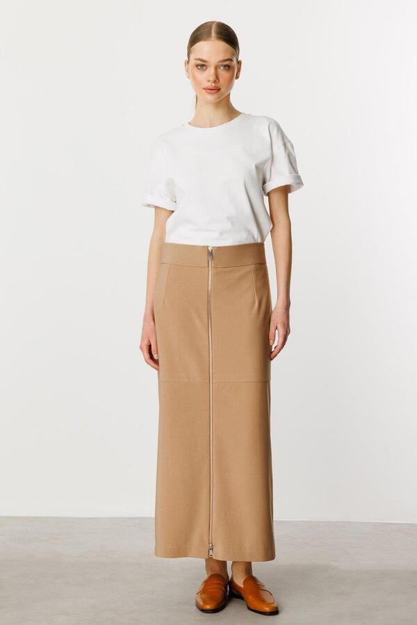 PARÇALI FERMUAR DETAYLI KALEM ETEK